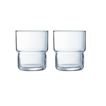 루미낙 퓨넘블 스텍 유리컵 270ml, 8개
