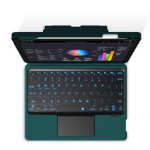 가성비 음성 iPad Pro 11 12.9 5th 4th 3th 10.2 2021 Air3 "Air4 케이스 백라이트 분리형 커버, 11 iPad 10.2 2020 2019, 02 English Green