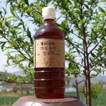담촌장마을 개복숭아 발효액(효소는 올바른 명칭이 아닙니다), 900ml, 1병
