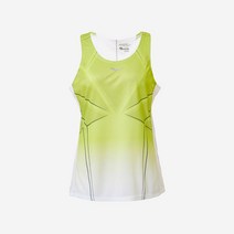 써코니 ENDORPHIN SINGLET LIME PUNCH 화이트 PRINT