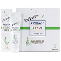EM 풀라무 부드럽고 상쾌한 무불소 이엠 치약 150g 8개입, 8개