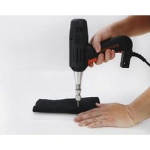 가죽펀칭기 구멍 펀치기계 옷 의류 펀칭기 우너단 공업 공기 구멍 단추 소형 벨트 다용도, 스팟 전기 펀칭 건 세트 4펀치