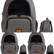 1개 블랙라벨 노블 백팩 그레이 애견이동장 강아지용가방