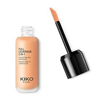 키코 밀라노 풀 커버리지 투인원 파운데이션 컨실러 12 - N 80 30g 베이스메이크업, 따뜻한 베이지 40