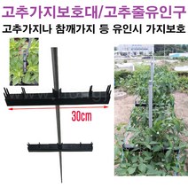 한누리팜마트/고추가지보호대/고추줄유인구/참깨가지보호 (50개 묶음), 1개