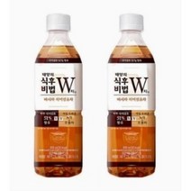 태양의 식후비법 W차 500ml, 1개입, 48개