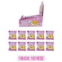 앙팡드봉봉 핑크퐁 아기상어 한입 솜사탕 10p, 1세트