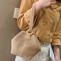 라탄 미니 왕골가방 버킷백 Y62