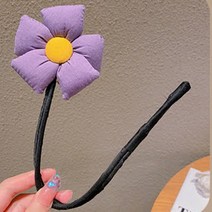 와이어 꽃 머리끈 당고머리 올림머리 헤어밴드 머리밴드 머리묶기 똥머리만들기끈 철끈머리띠