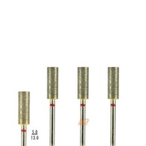 연마브러쉬 폴리셔 5 실린더 원통형 완전 소결 다이아몬드 버 70100170325600 메쉬 A037 치과 실험실, RED A050F 5