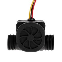 G1/2 130L/min DC5V 유량 센서 홀 워터 컨트롤 175MPa 아두이노용 카운터 스위치 유량, 한개옵션0