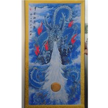 청용 가운데 230X98 청용그림 용그림 청룡그림