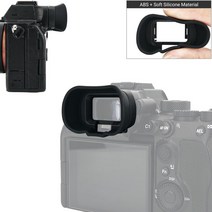 뷰파인더 카메라 뷰 파인더 a7m4 a7iv a7 iv a1 a7siii a7s3 a7sm3 eyeshade protector 용 확장 아이 컵 접안 렌즈가 fda-ep19를, 없음