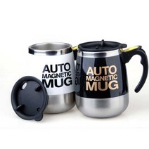 자동회전 쉐이크 셀프 토네이도 회오리 머그컵, 비누 레드