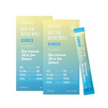 닥터리본 블루 이뮨 올인원 밸런스 15포, 2박스, 6g