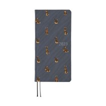 호보니치테쵸 2023 위클리 만년필 다이어리 토끼 한정판 일본어 버전 업무 수첩