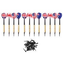12pcs 소프트 팁 다트 36pcs 추가 팁 플라스틱 포인트 바늘 전자 다트