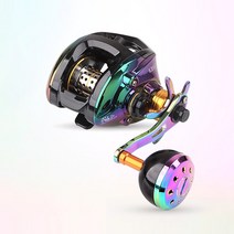 티탄코팅 11볼 올스텐레스 베이트릴 참돔 광어 갑오징어 쭈꾸미 문어 낚시 릴, 우핸들