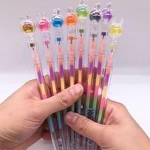캣츠 다색 변색 볼펜 젤펜 다꾸 다이어리꾸미기 초등학생 어린이날 단체 선물, 다이아몬드 비즈볼펜(진핑크