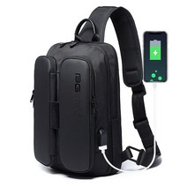 BANGE 남자 대용량 슬링백 크로스백 여행 메신저백 여행용 어깨 옆 가방 BG 7079