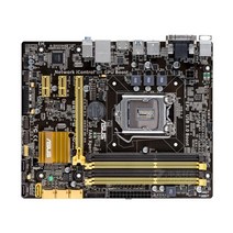 [해외] 메인보드 마더보드 asus lga1150 b85m-g original m-atx b85m ddr3 for intel b85 32gb 데스크탑 usb3 sata3