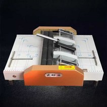 중철기 책분철 종이 바인딩기 제본기 교제 자동 교과서, 블랙 강화 모델 5 네일 위치(활성 모델) 2 네일 헤