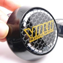 4pcs 65mm 휠 센터 캡 허브 w 작업 감정 vs xt7 volk rays racing te37 ce28n tsw xxr 림 데칼 커버 hubcaps 방진, d