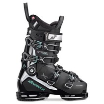 Nordica 스키장비 Speedmachine 3 105 W Ski Boots Womens 2024 Used, Black/White/Green, 25.5