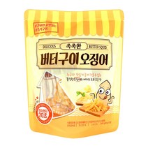 촉촉한 버터구이 오징어 400g (80g x5봉), 1개