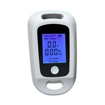 음주 측정기 휴대용 음주 측정기 USB 충전식 미니 알코올 LCD 디스플레이 전문 등급 정확도, 01 White