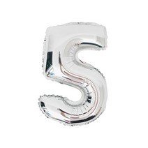 숫자은박풍선 중 은박만발송, 골드 5