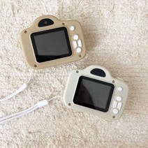 토이카메라 빈티지 카메라 비디오 캠코더감성 미니 소형, 블루 - 고화질 듀얼 카메라