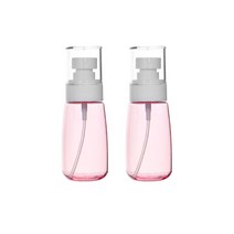 허브스프레이 UPG PETG 친환경 스프레이용기 30 60 100ml, 2개, 핑크60ml