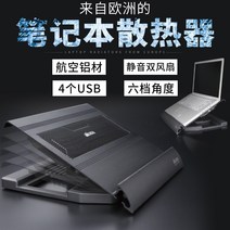 노트북쿨링패드 거치대 쿨링팬 암 akasa 에베레스트 산 14 15.6인치 에일리언 라디, 01 듀얼팬리프팅USB2.0