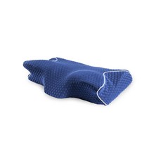 아이슬립 올 라운드 서비컬 메모리 폼 필로우 경추베개, Blue