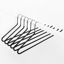 아띠에르 5mm 스테인레스 논슬립 실리콘코팅 바지걸이 매직옷걸이보조랙1P 3P, 5mm 논슬립 바지걸이, 10개, 그레이