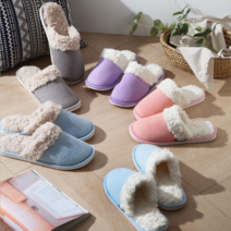 리빙라이크 브랜디 포근 니트 털 슬리퍼(5style)