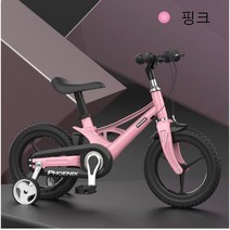 디와이(DY) Phoenix 피닉스 아동 어린이 자전거 12 14 16인치 레드 무지개 블랙 핑크, 핑크+12인치