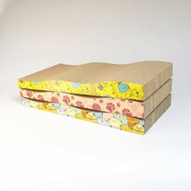 [채움] 고양이 스크래쳐 평판형, 1개, 채움 고양이 스크래쳐 웨이브
