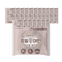 프로틴어스 고단백 호밀 머핀 초코 프로틴 밀가루무첨가, 초코 65g x 30개