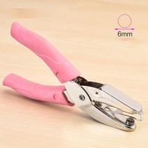 천공기 펀치 사무용품핸들 구멍 펀치 diy 루스 리프 종이 커터 단일 구멍 펀처 학교 사무실 바인딩 문구, 둥근