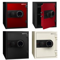 디프로매트금고 NEW 디지털 터치방식 K400 내화금고 36kg 선반 서랍, 2층이상(엘레베이터X)/K400 크림 화이트