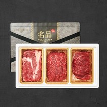 1등급 숙성 한우암소 꽃등심 구이혼합 선물세트 8호, 1
