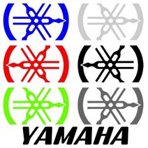 자동차량용 오토바이크 좌우1세트 야마하 반사스티커, 상품선택, 블랙, 블랙