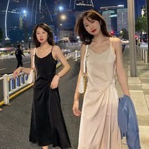 여성 원피스 긴소매 롱 드레스 A라인 여자원피스 봄 여름 가을 인박카107