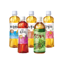 차음료 5종 모음 500ml 페트 12개 하늘보리 결명자차 자색옥수수수염차 헛개차, 02.자색 옥수수수염차 500ml x 1