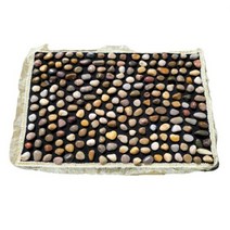 콘티 발마사지 자갈매트 지압매트 발지압판 촘촘한 융 40x60cm, 넓은자갈 PVC매트 40x150cm, 1개
