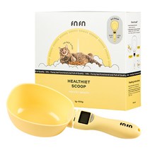 픈픈 헬시어트 스쿱 정량 사료 급여 강아지 고양이 애견 반려동물, 800g, 1개
