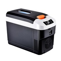 김치냉장고 미니 10L 자동차 냉장고 12V 홈 듀얼 사용 휴대용 음료 쿨러 히터 음식 220/240V 야외 피크닉 가전 집, 01 US