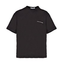 [꼼데가르송] 셔츠 로고 반팔 티셔츠 FIT017 1 BLACK